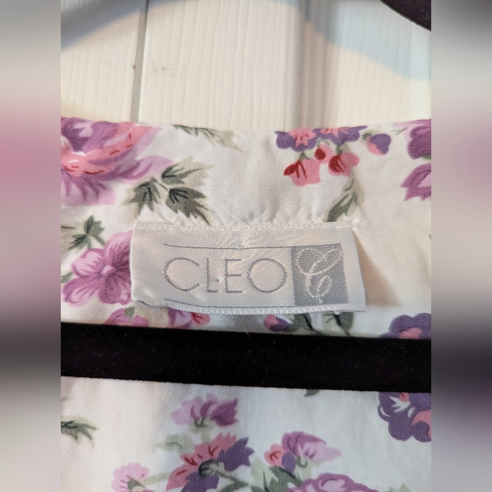 3/$20! Vintage 90's Cleo Floral Dress - Picture 15 of 15